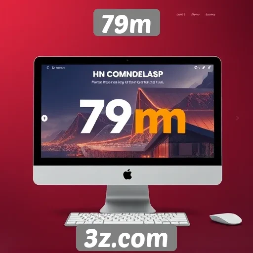 O design intuitivo do site 79m e sua usabilidade