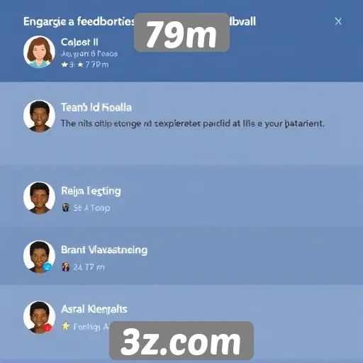 Feedback dos usuários sobre a experiência no 79m